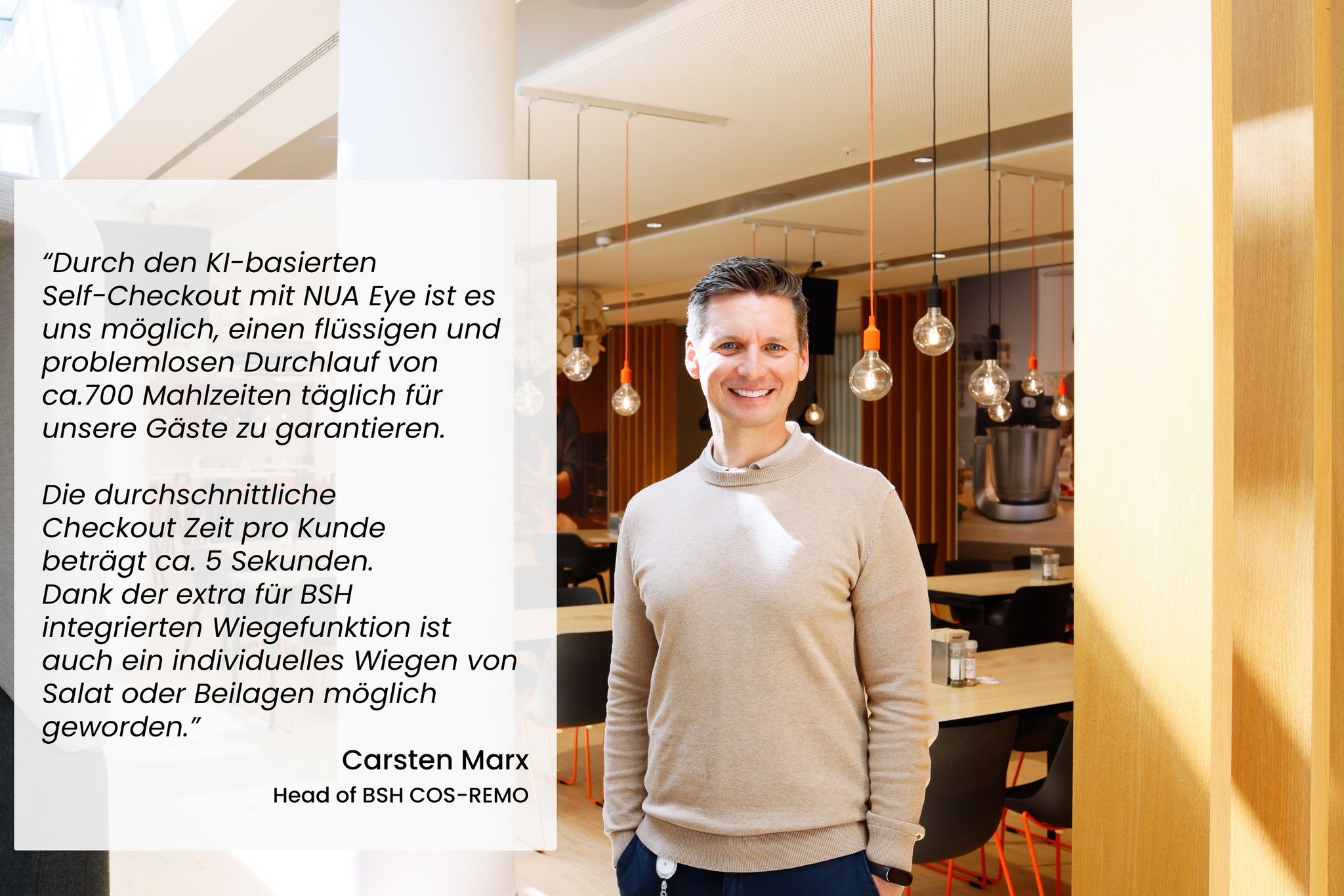 Kundenstimme: Carsten Marx, Head of BSH COS-REMO